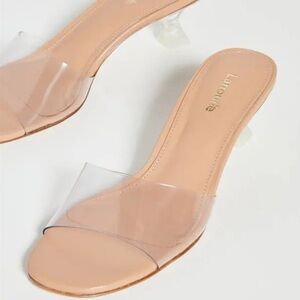 Larroude Vivi Lucite Sandals